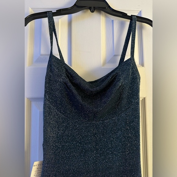 Gantos Metallic Green Dress - Picture 7 of 7